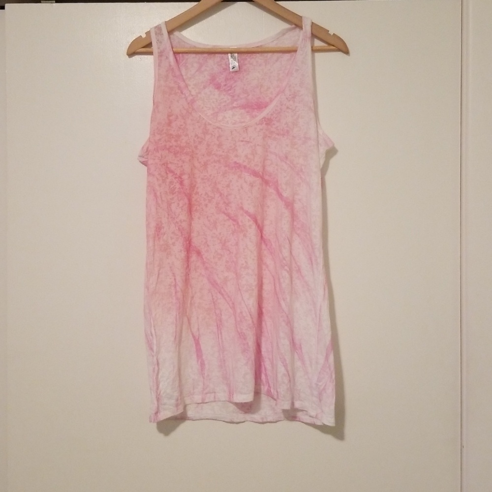 Pink VS Burnout tank